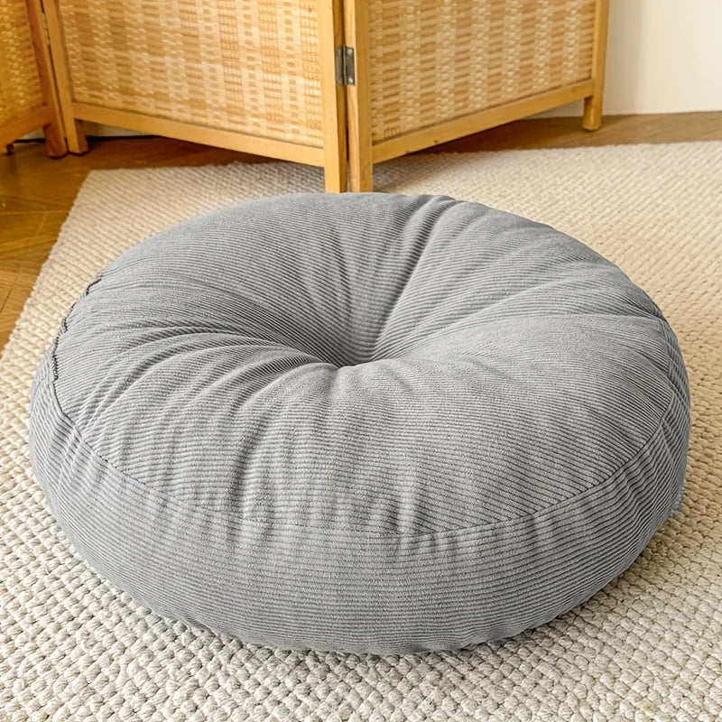 Bohemian Round Meditation Cushion for Yoga, Reading and Home Seating