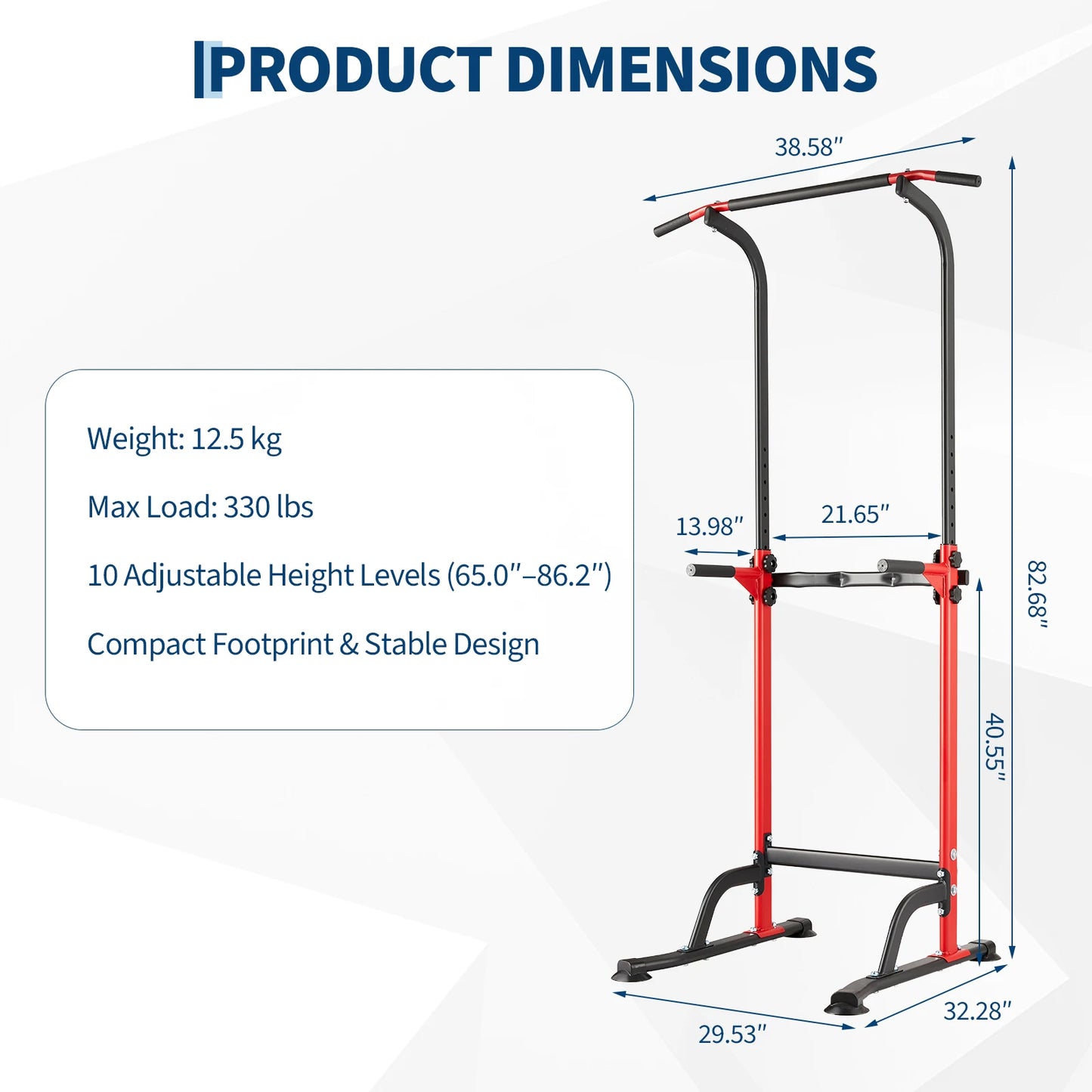 Professional Home Gym Power Tower For Pull Ups And Dips