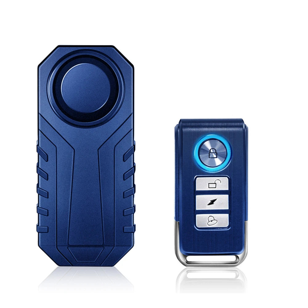 Wsdcam 113Db Wireless Bike Anti Theft Alarm With Vibration Sensor