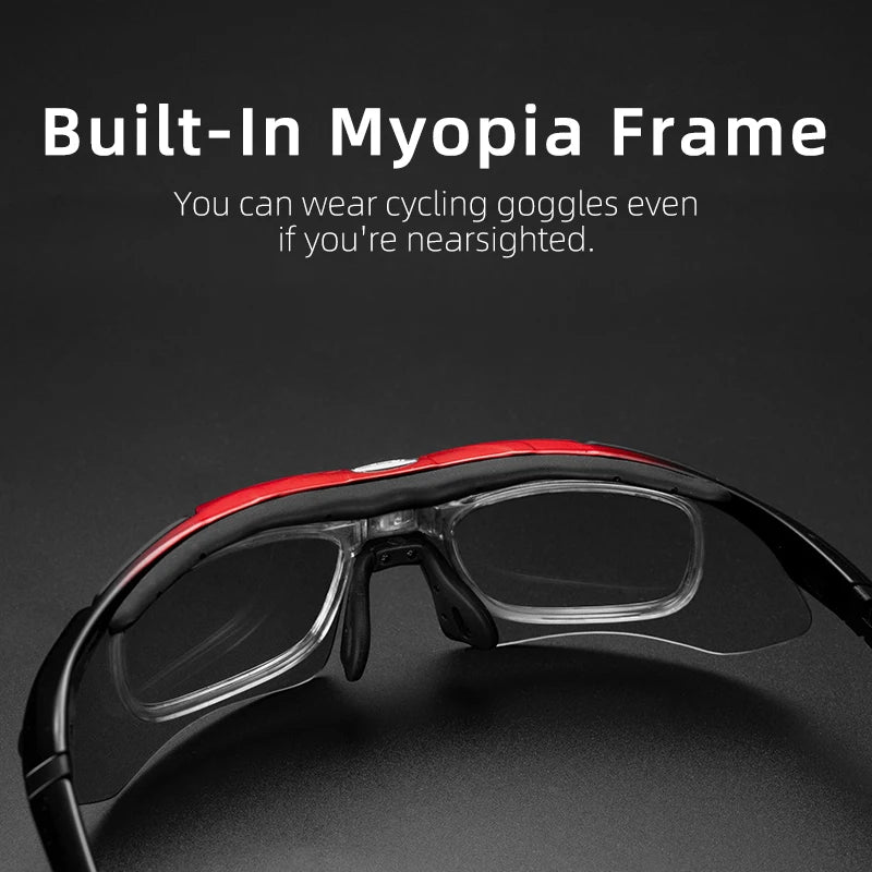 Rockbros Photochromic Cycling Sunglasses With UV400 Protection