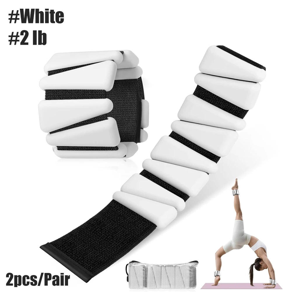 RGGMQQ Adjustable Wrist And Ankle Weights For Yoga And Training