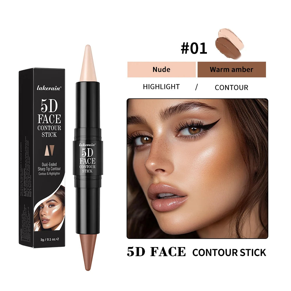 Ibcccndc Dual Head Contour Highlighter Stick For Face