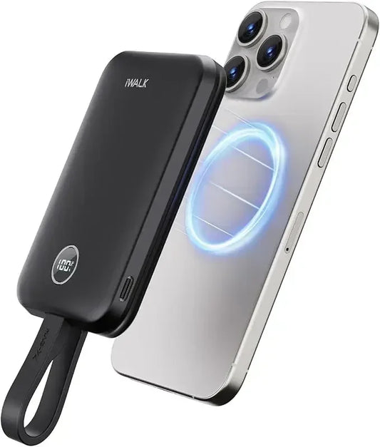 iWALK Magnetic Wireless Power Bank 15W Fast Charge