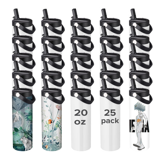 Fastsub Sublimation Tumbler Vacuum Bottle With Flip Lid
