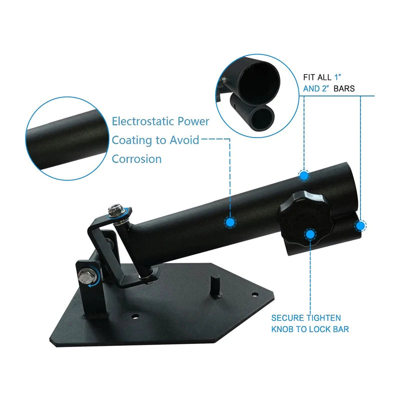 Rotating Landmine Attachment For T Bar Rows And Full Body