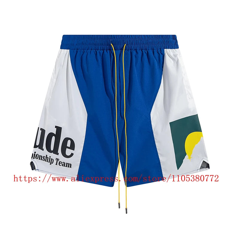 Men's Casual Elastic Waist Drawstring Pocket Summer Shorts