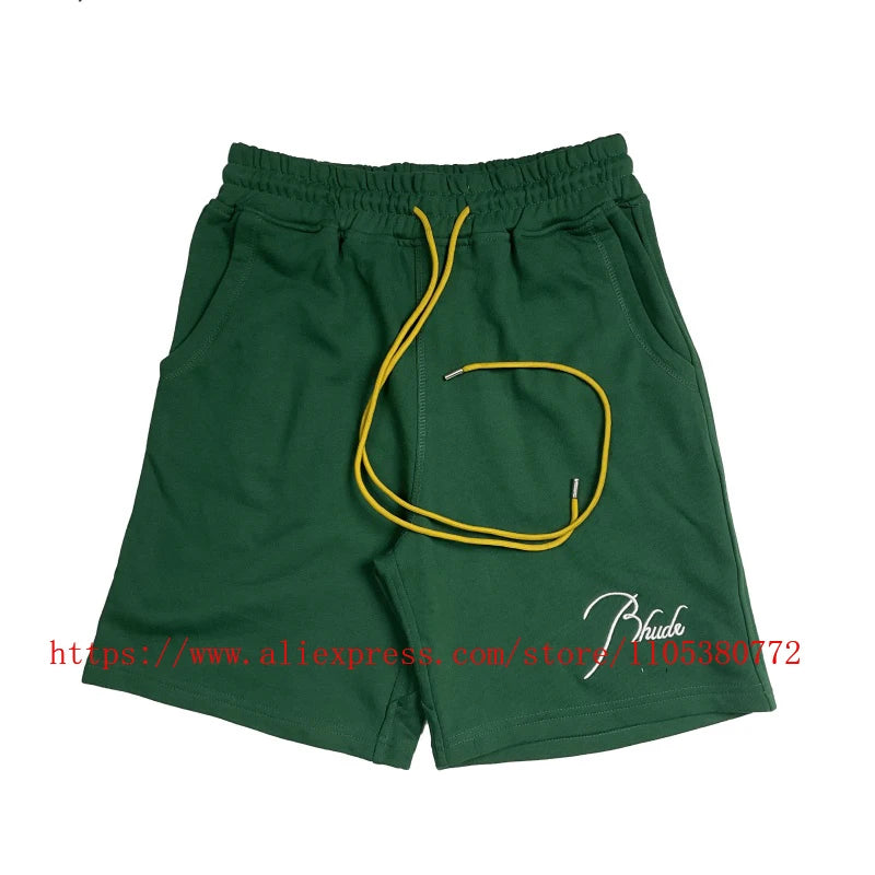 Men's Casual Elastic Waist Drawstring Pocket Summer Shorts