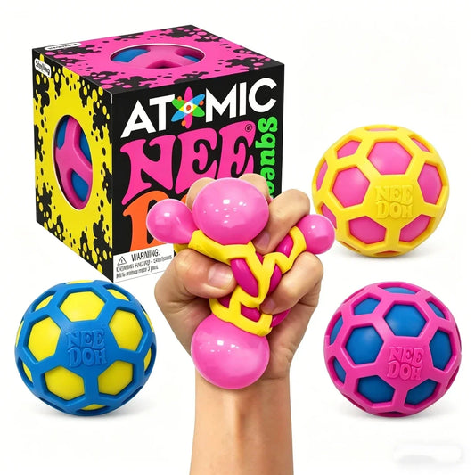 Schylling Atomic Stress Relief Ball Fidget Toy Adult Party