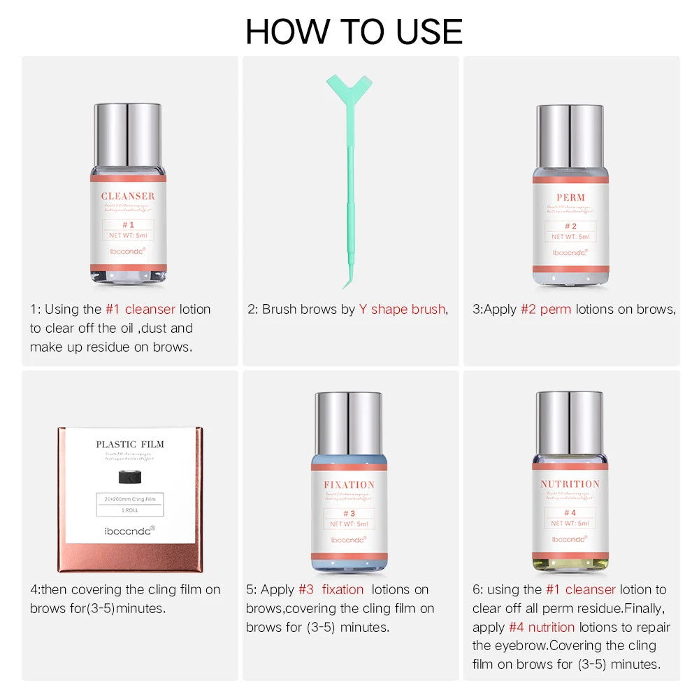 Ibcccndc Eyebrow Lamination And Lash Lift Keratin Treatment Kit