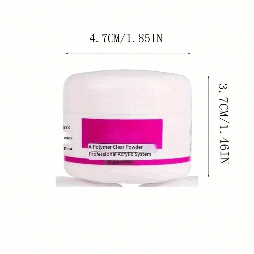 Professional Acrylic Nail Kit With Glitter Powders For Beginners