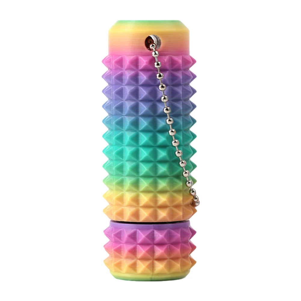 Pocket Spiky Fidget Keychain For Stress Relief And Anxiety