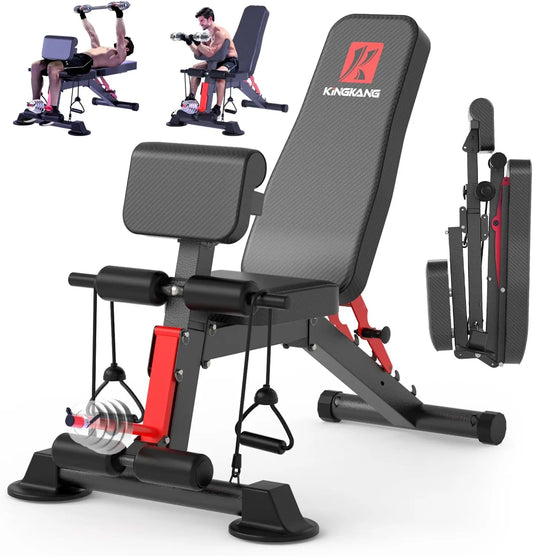 Pre Assembled Foldable Dumbbell Weight Bench For Home Workouts