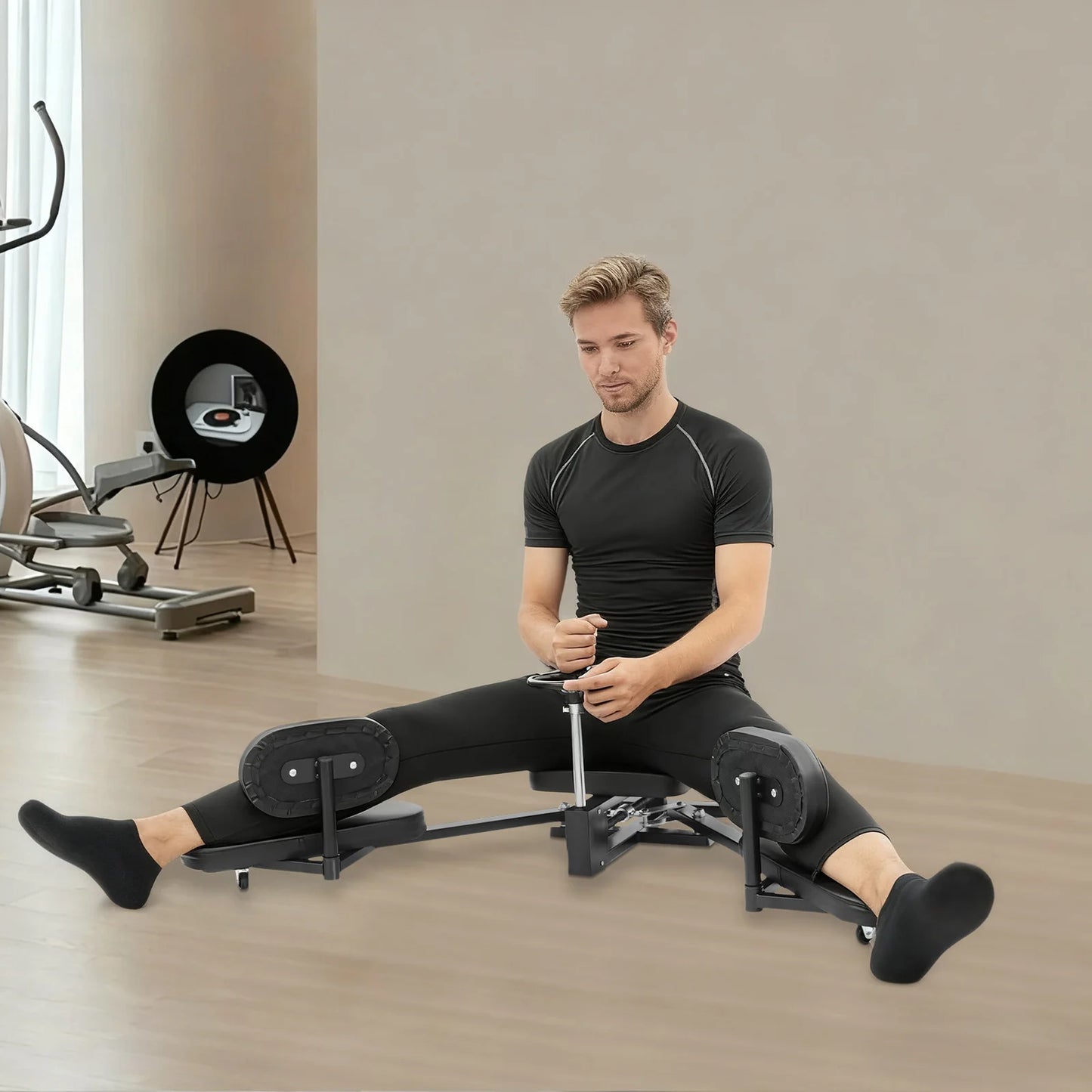 Adjustable Leg Stretcher Machine For Flexibility Training Exercises