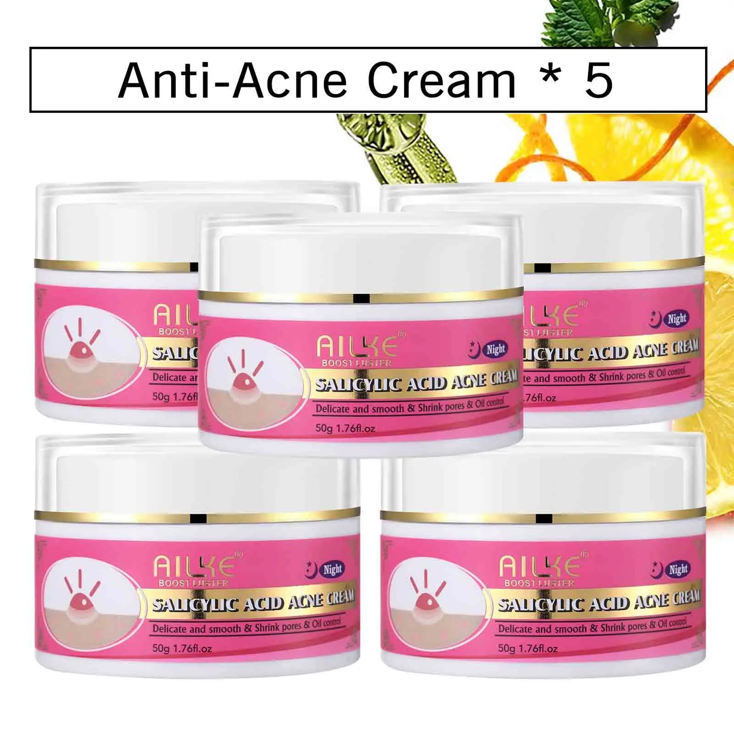 AILKE Skin Glowing Set With Niacinamide Moisturizing Brightening Cream