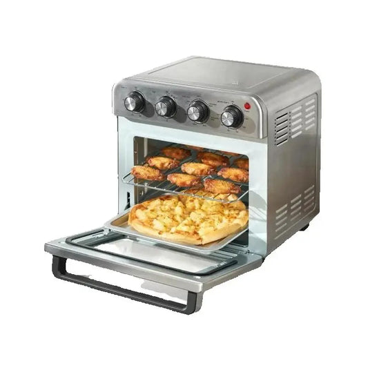SucceBuy Stainless Steel Air Fryer Toaster Oven Countertop Combo