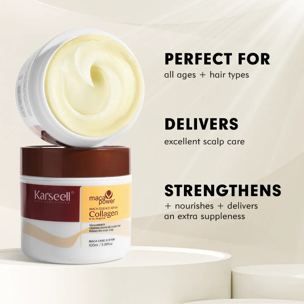 Karseell Collagen Argan Oil Hair Mask For Deep Repair