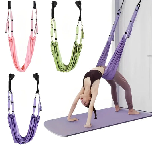 Adjustable Aerial Yoga Strap For Leg Splits And Stretching Fitness