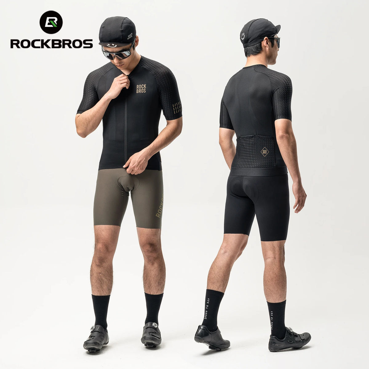 Rockbros Men Quick Dry Cycling Short Sleeve Jersey Lightweight