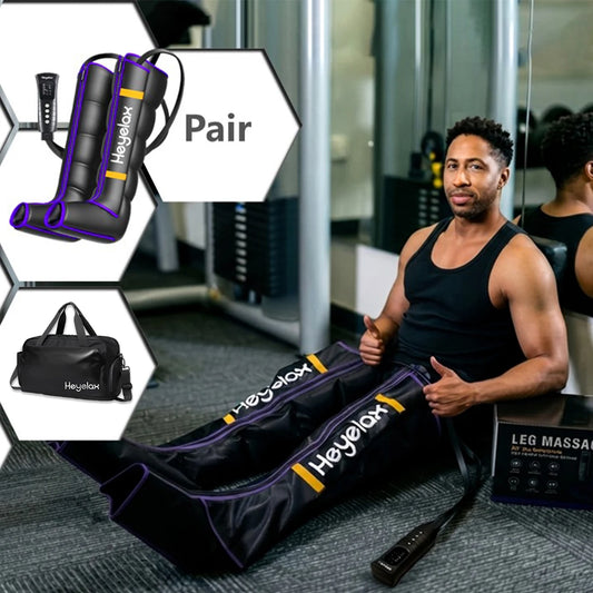 Heyelax Leg Compression Massager For Circulation And Recovery