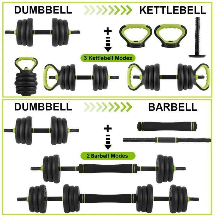 Twister CK Adjustable Dumbbells Free Weight Set With Connector