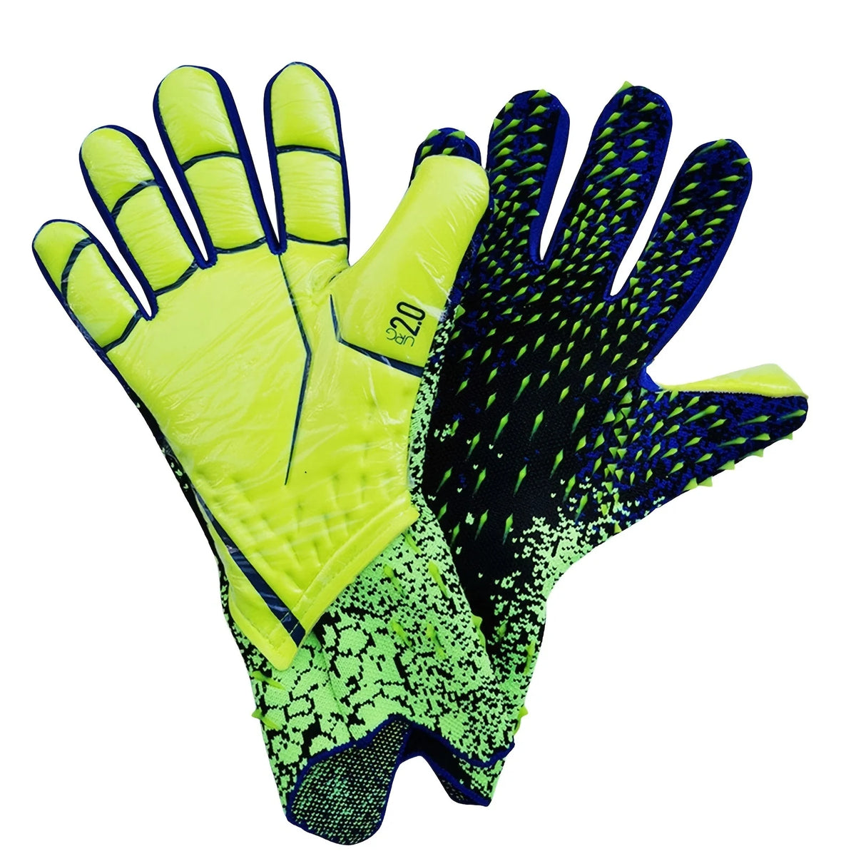 GKHMNEW Soccer Goalkeeper Gloves With Enhanced Latex Palm Grip