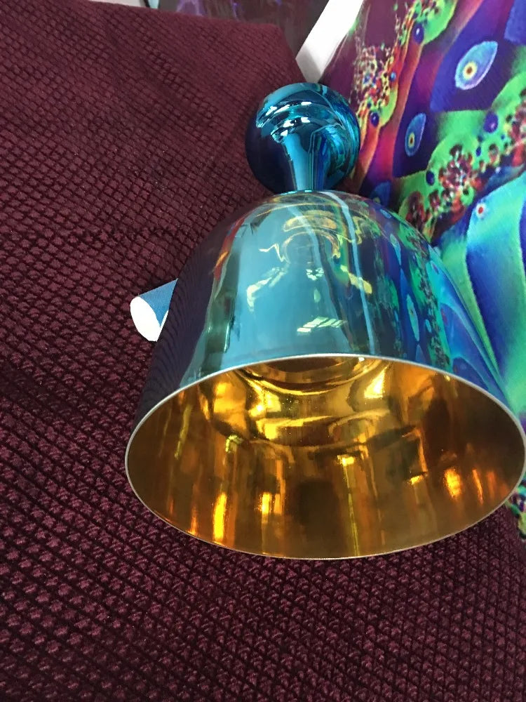 Third Octave Titanium Crystal Singing Bowl for Chakra Sound Therapy