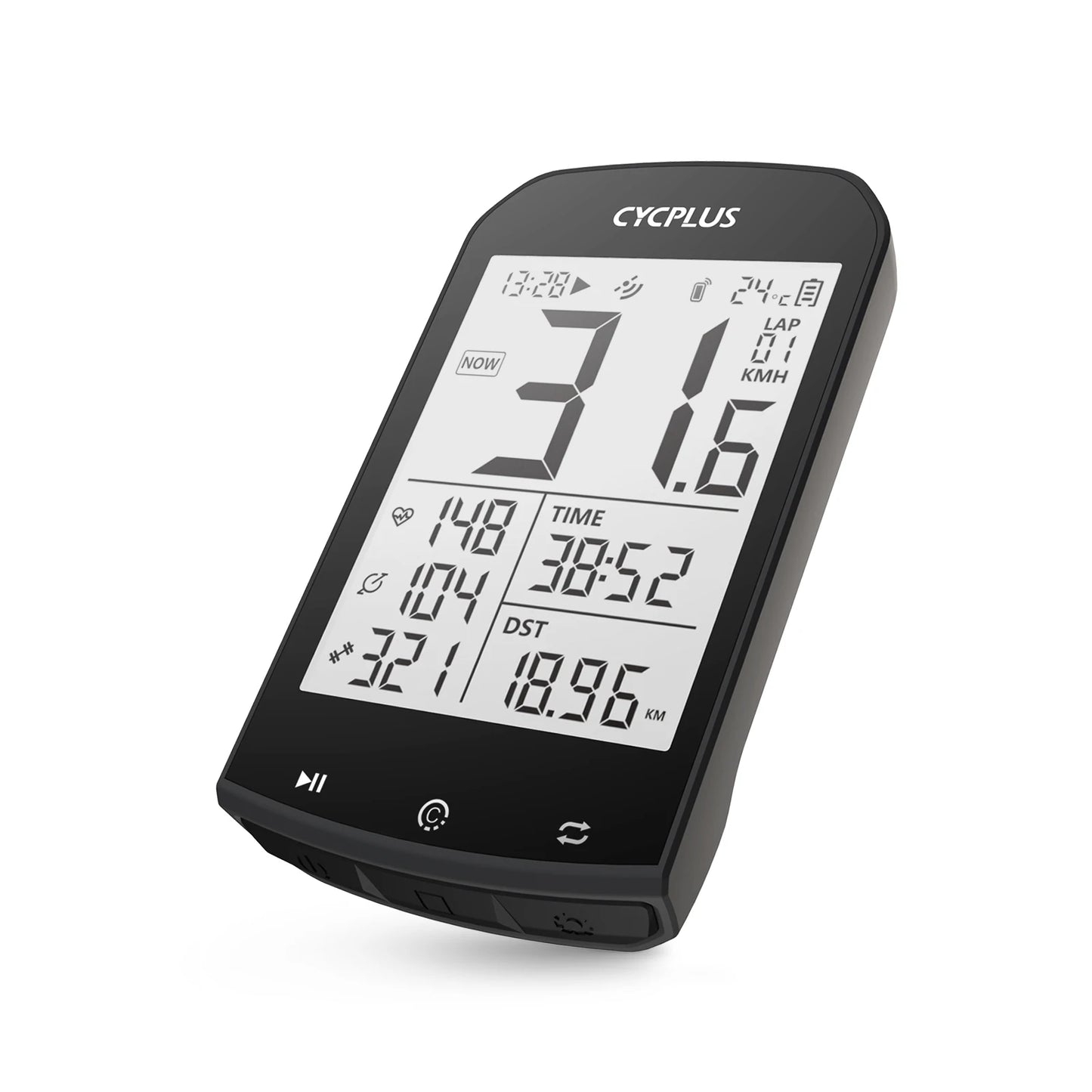 CYCPLUS M1Z1 Cycling GPS Wireless Bike Computer With BLE 5.0