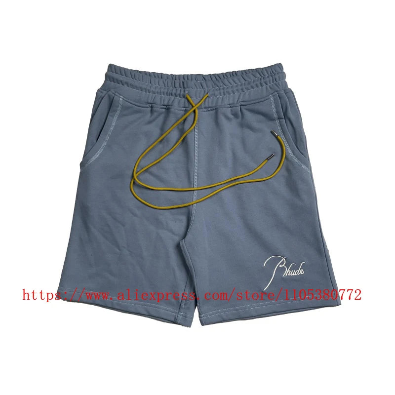 Men's Casual Elastic Waist Drawstring Pocket Summer Shorts