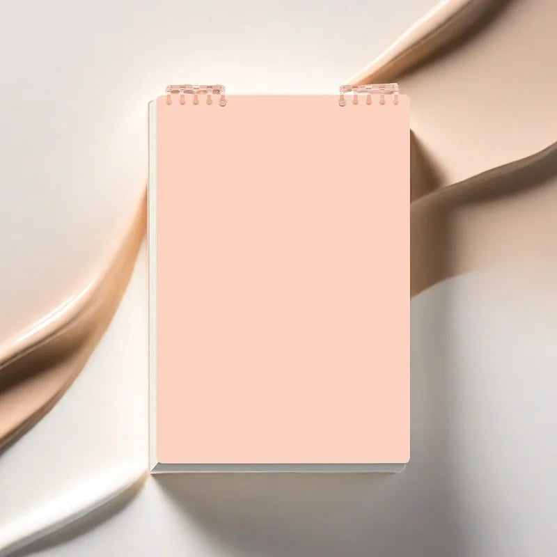 Standing Desk Spiral Notebook Aesthetic Thick Lined Twin Wire Journal