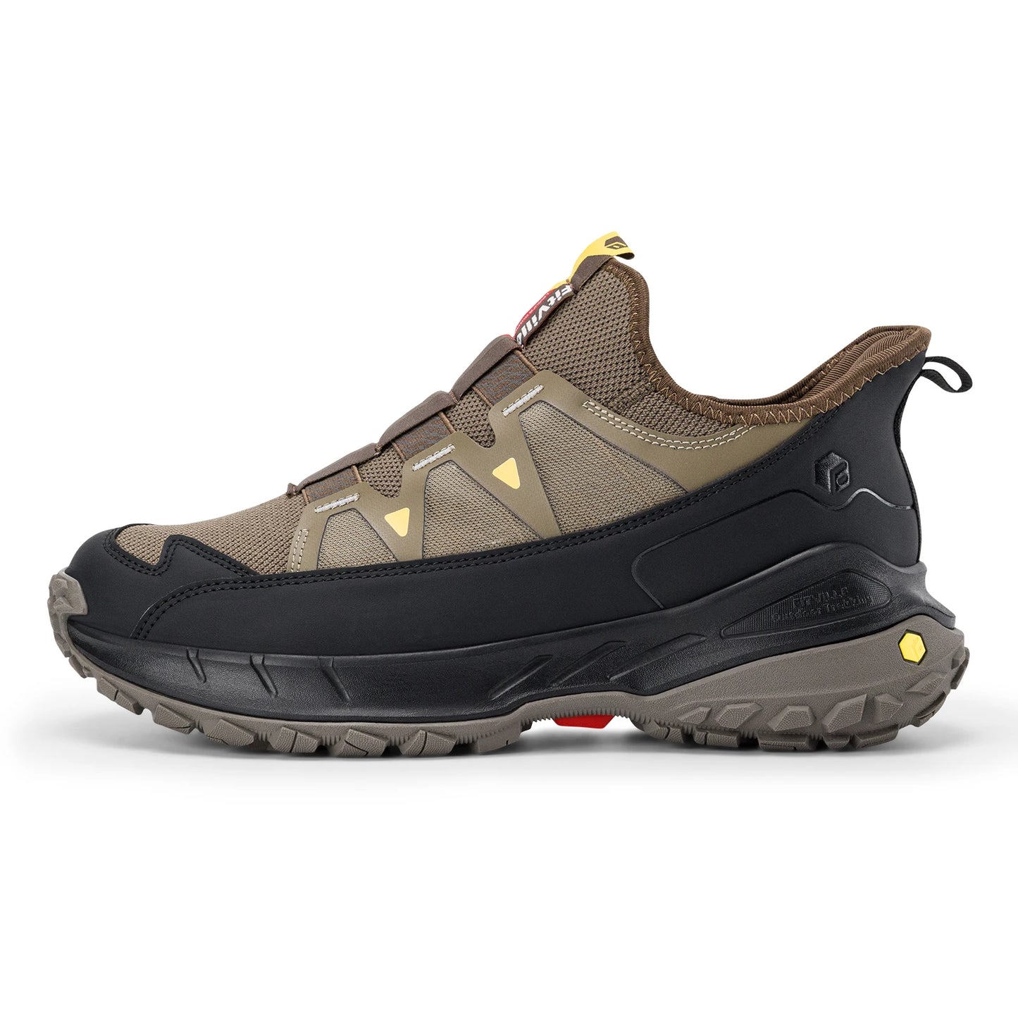 Fittington Men's Slip On Wide Sneakers Arch Support Running Shoes