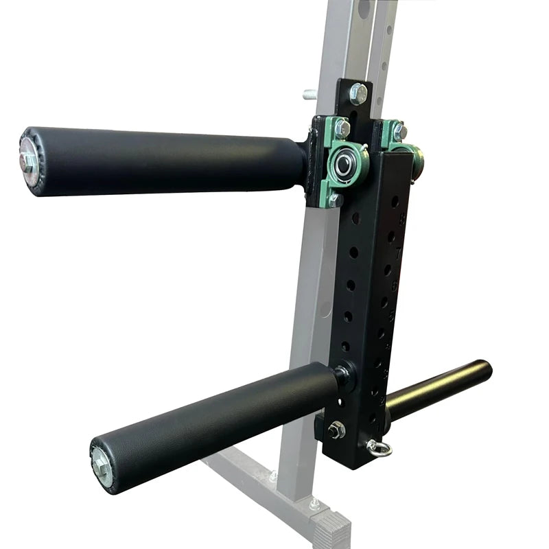 Power Rack Leg Extension And Curl Attachment For Strength Training