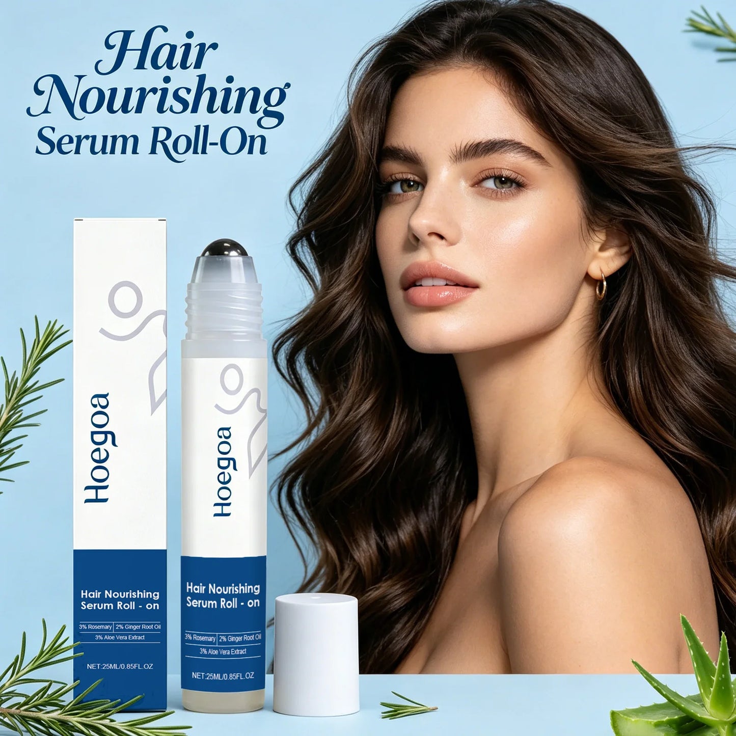 Rosemary Hair Serum For Thinning Hair Strengthens Roots Boosts Density
