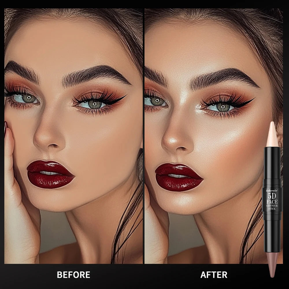 Ibcccndc Dual Head Contour Highlighter Stick For Face
