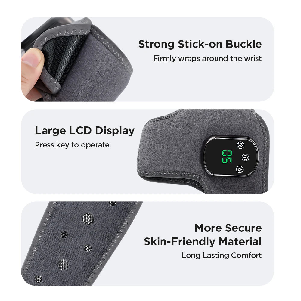 PASTSKY Electric Foot Heat Massager With Heated Vibration