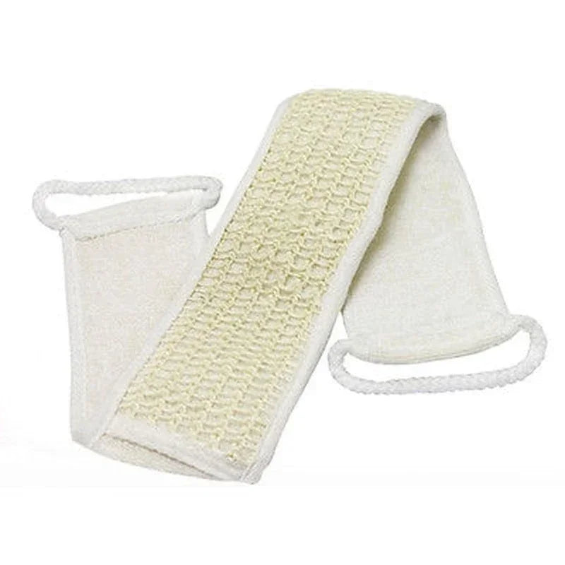 Cotton And Hemp Exfoliating Body Wash Gloves For Shower Scrubbing