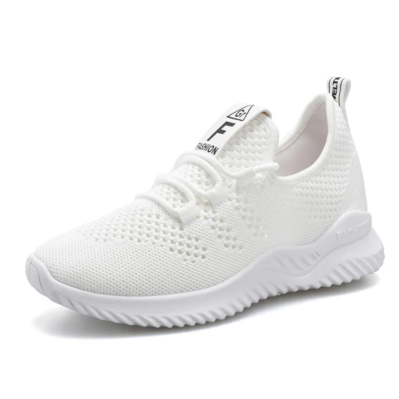 Womens Lightweight Walking Shoes With Breathable Mesh Upper Non-Slip