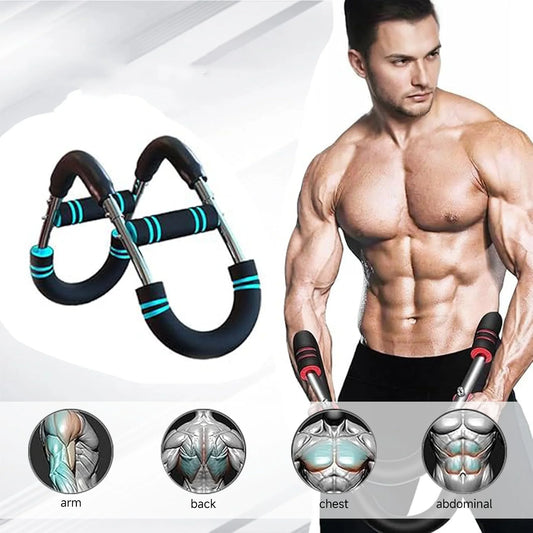 Arm Trainer With Detachable Resistance Bands Chest Expander