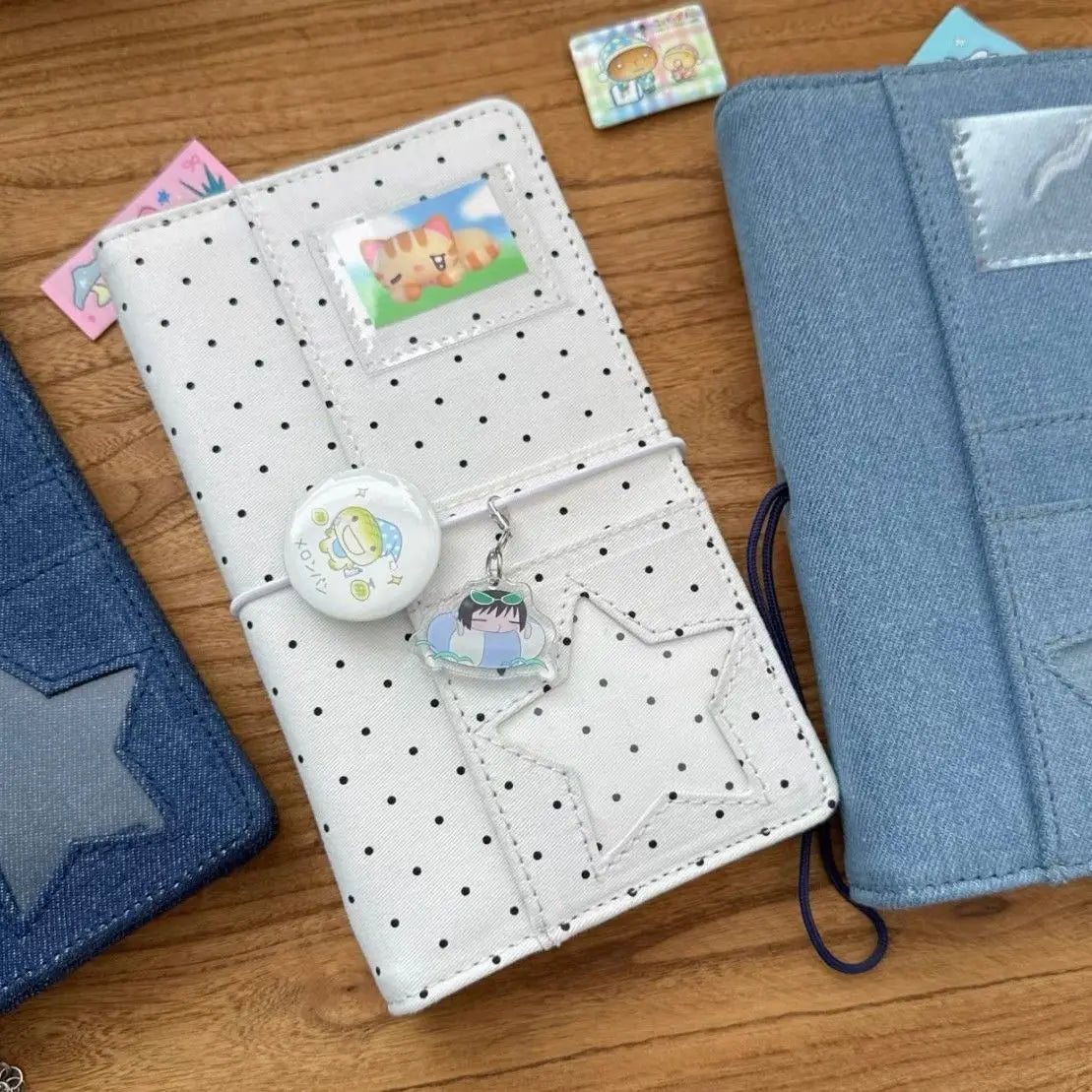 Refillable Loose Leaf Journal Planner With Durable PU Cover