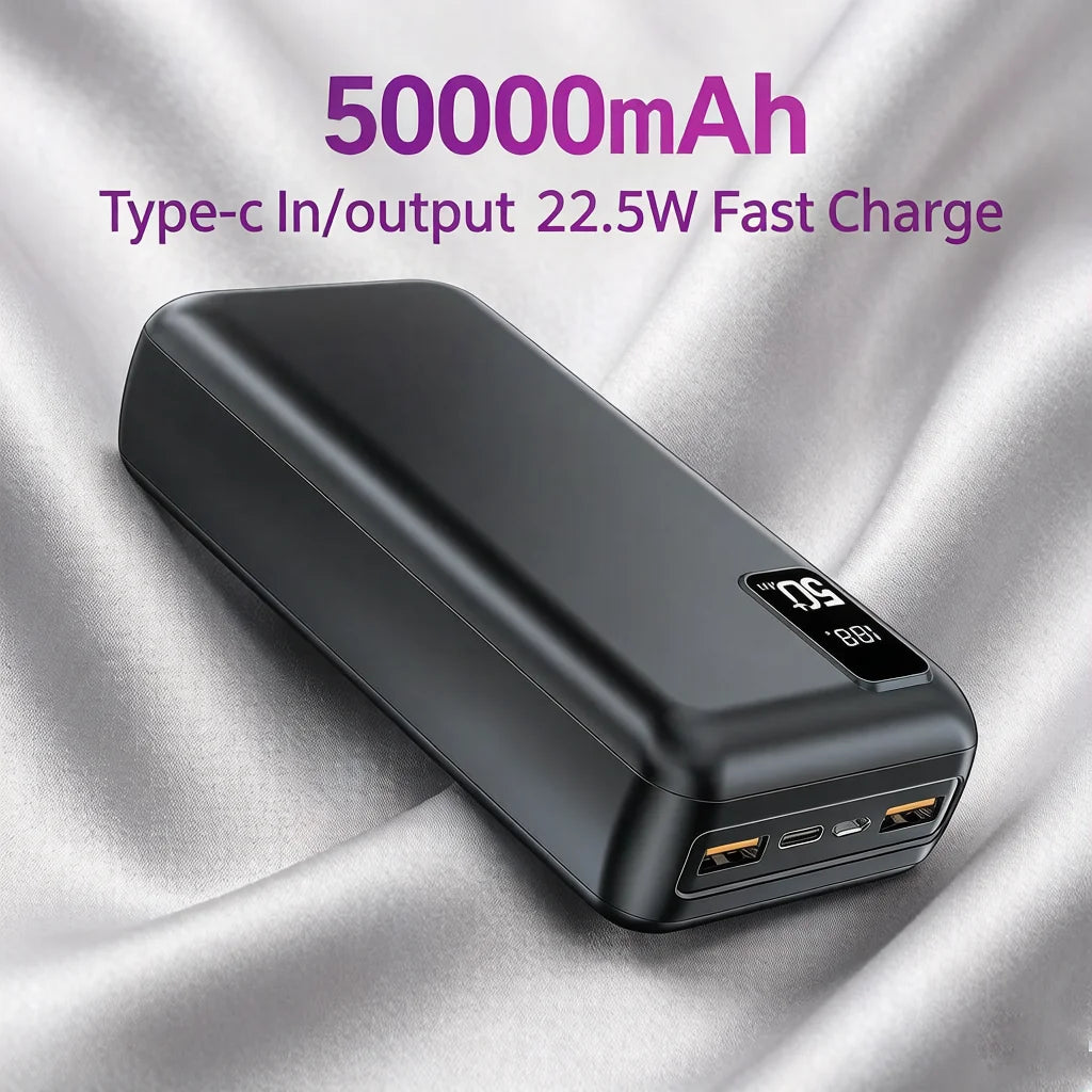 Hganus 50000 mAh Power Bank With Fast Charging