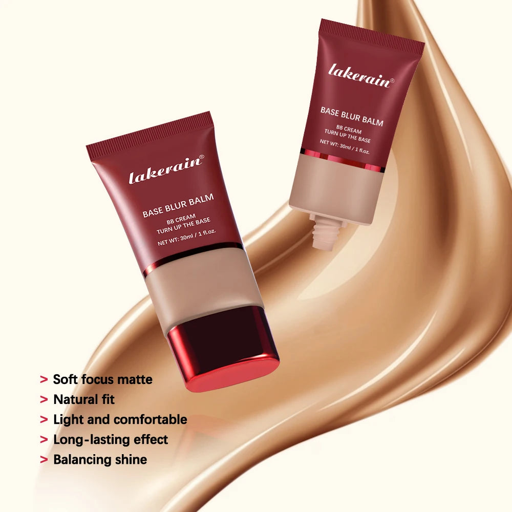 Ibcccndc Natural Matte Liquid Foundation Long Lasting Lightweight Coverage