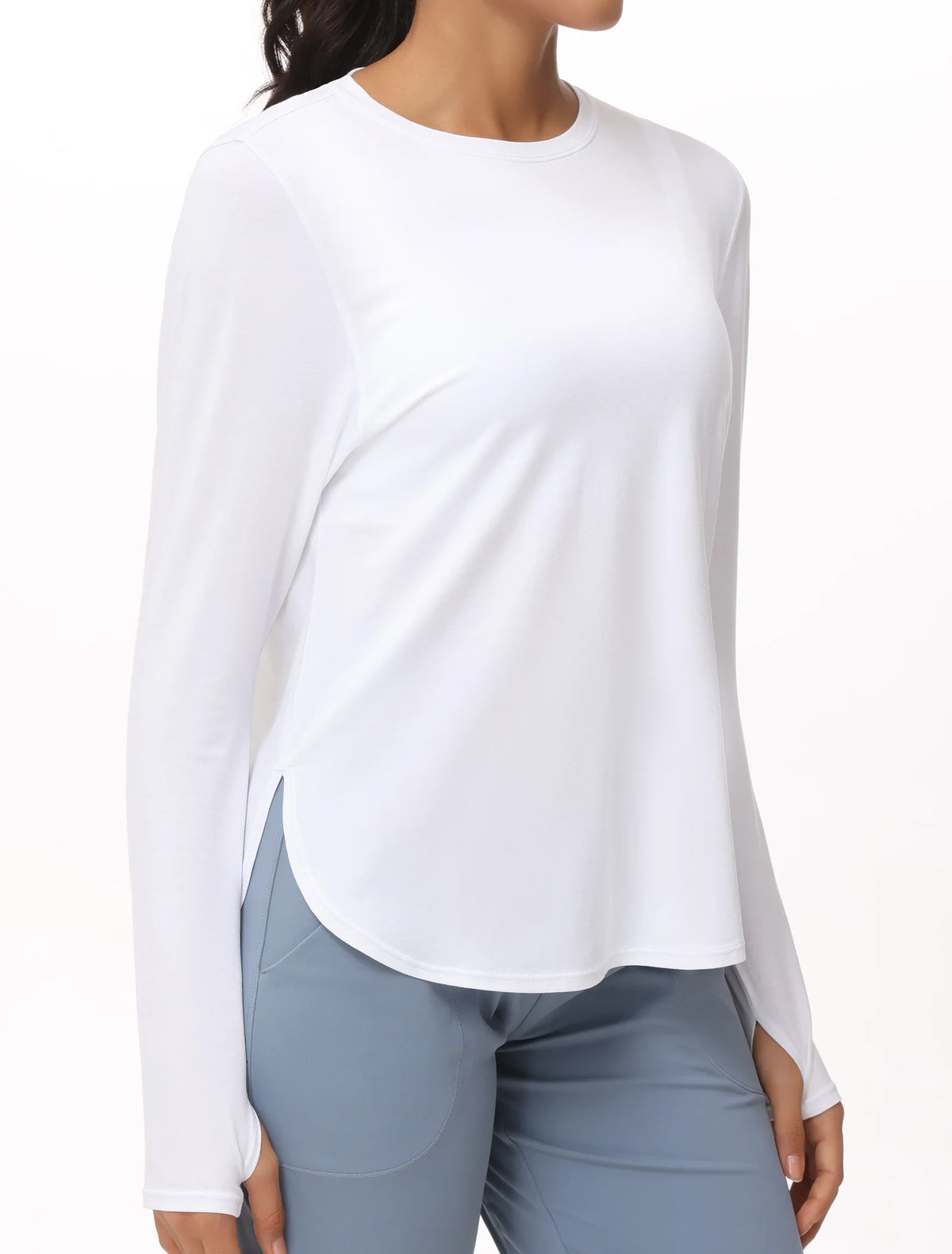 The Gym People Women's Lightweight Long Sleeve Yoga Top