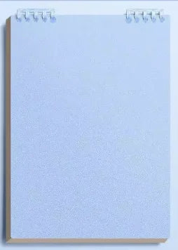 Standing Desk Spiral Notebook Aesthetic Thick Lined Twin Wire Journal