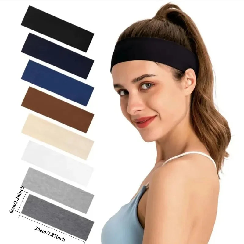 Durable Elastic Hair Bands For Women Sports Fitness Gym