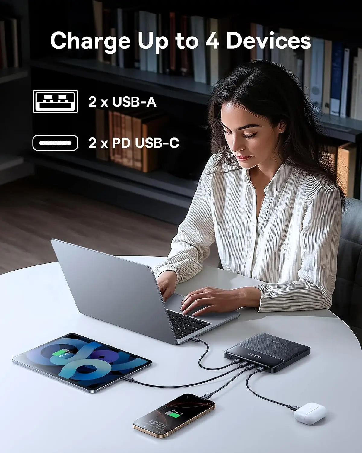 Baseus 100W Power Bank With Digital Display For Laptops