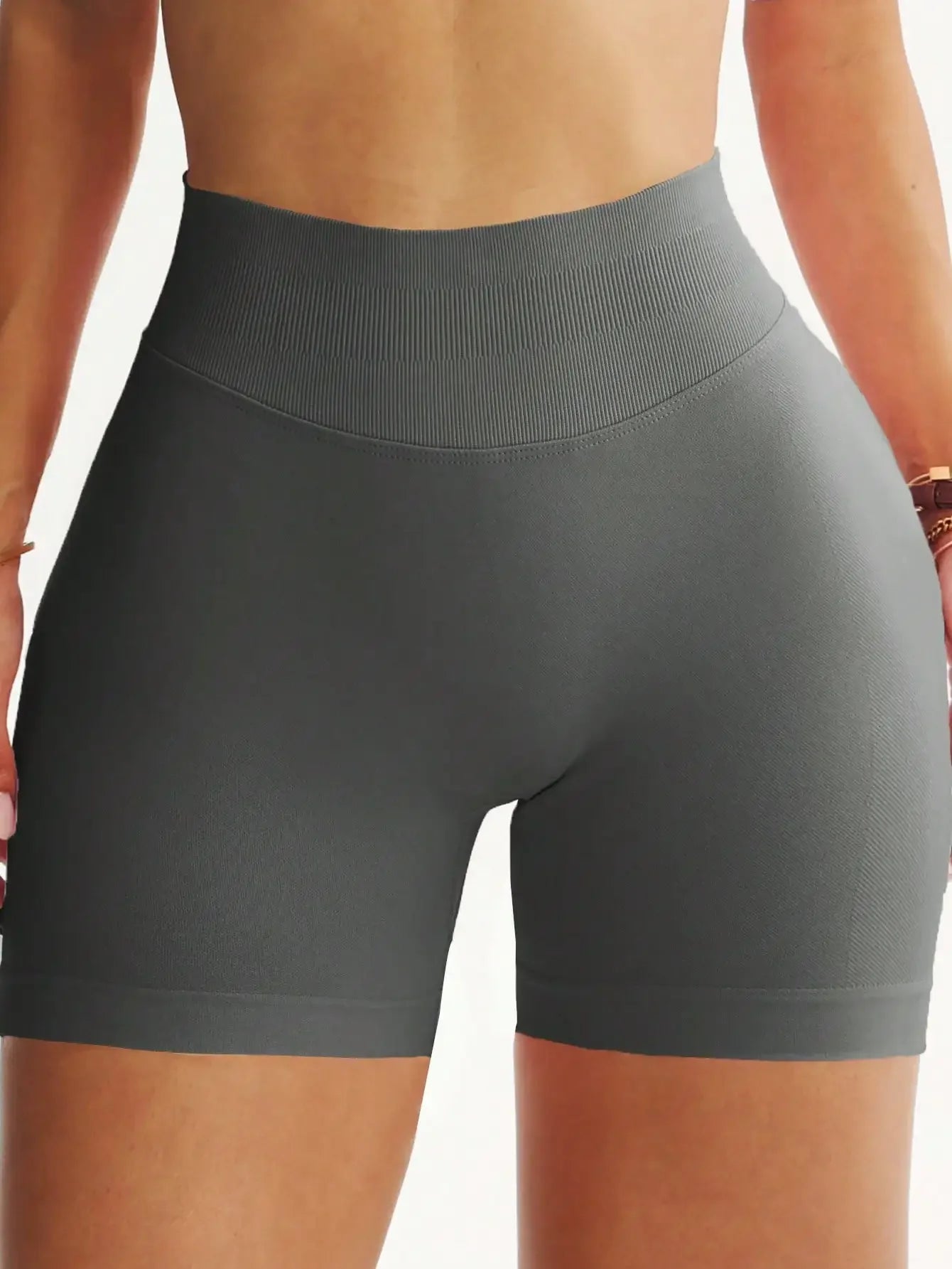 Women's Seamless Butt Lifting Sports Shorts For Gym Cycling And Run