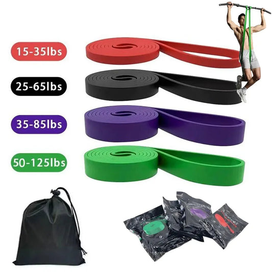 4 Pcs Pull Up Assistance Resistance Bands
