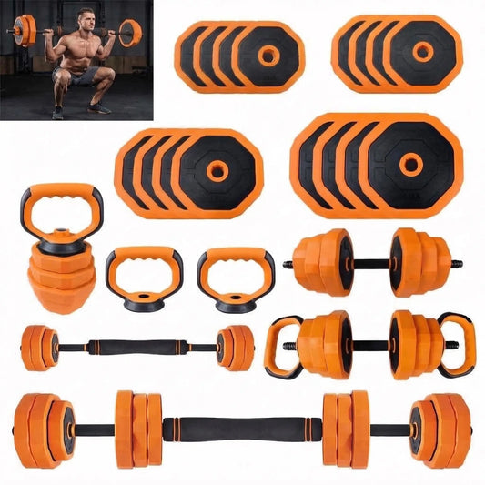 Adjustable Dumbbell Set With Connector For Home Gym Fitness