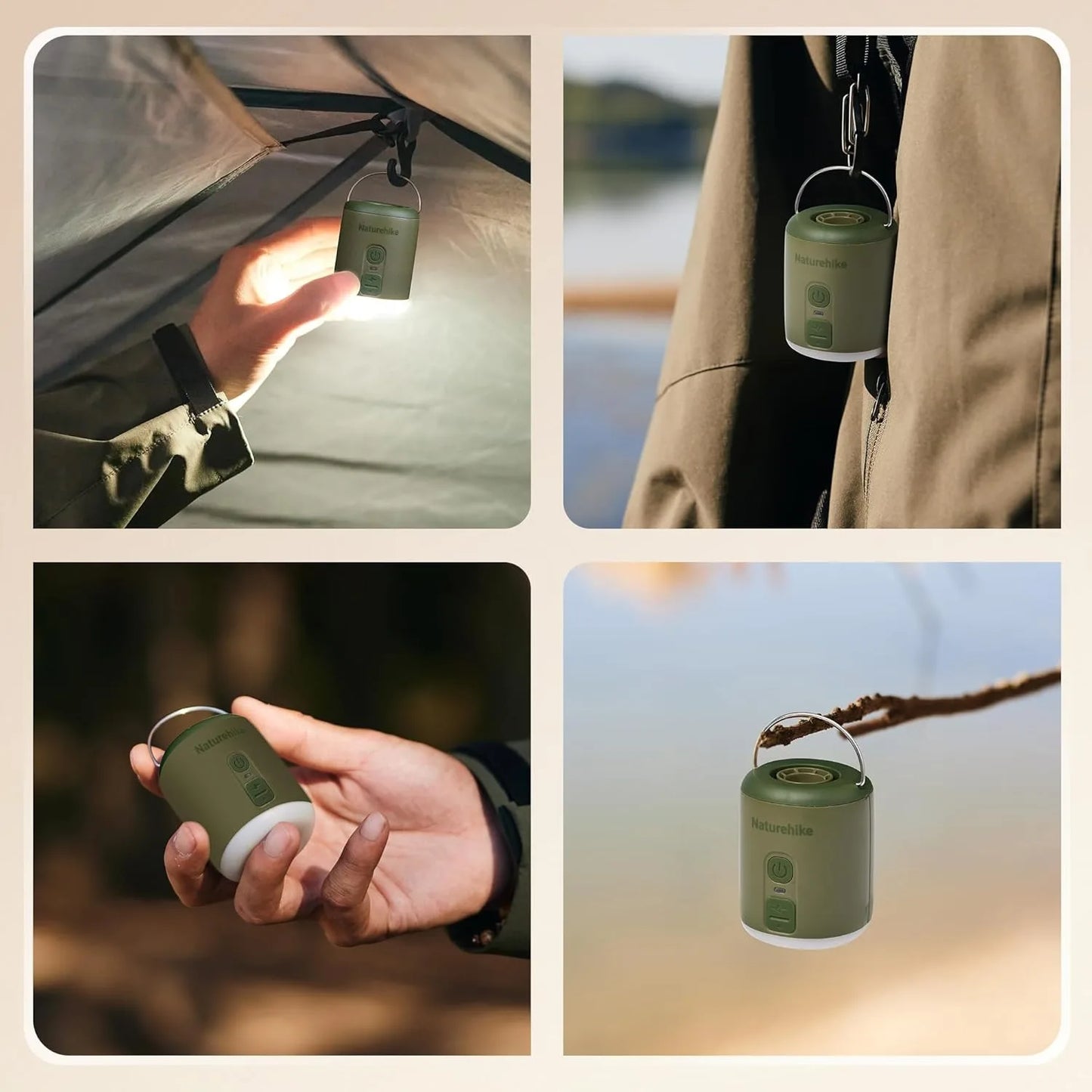 Naturehike Mini Portable Air Pump For Inflatable Camping Gear