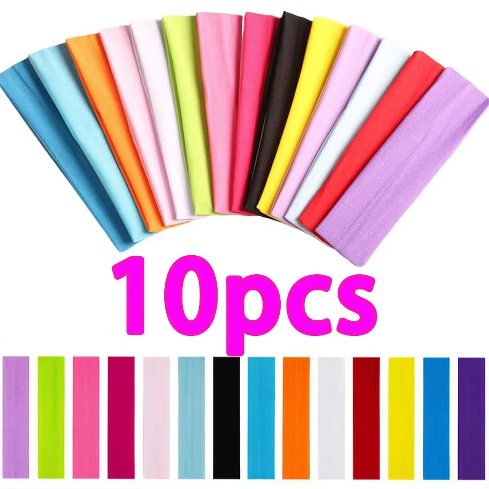 Durable Elastic Hair Bands For Women Sports Fitness Gym