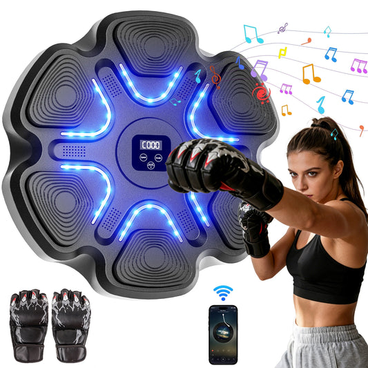 Smart Bluetooth Boxing Machine With Gloves For Home Gym Training